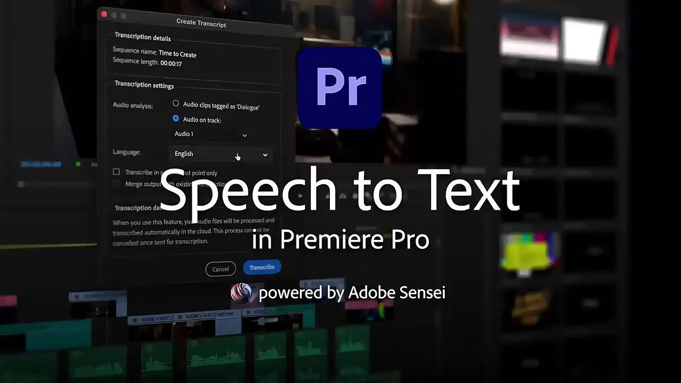 PR语音转字幕文本语言包插件 Adobe Speech to Text v2.1.6 for Premiere Pro 2024 Win版