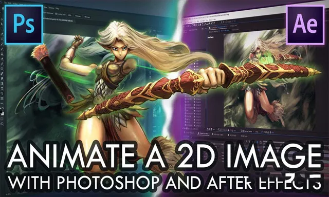 AE与PS制作2D游戏宣传动画实例训练视频教程