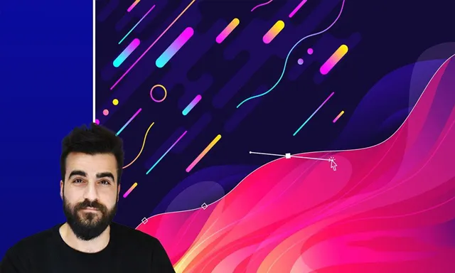 AE创建现代渐变液体动态图形工作流程教程 Motion Graphic Beast – Adobe After Effects