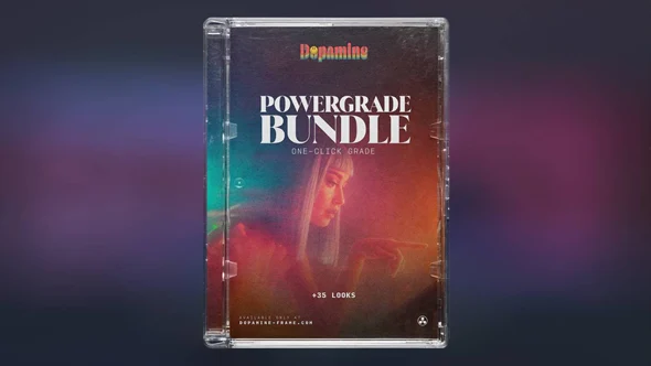 真实柯达胶片模拟色彩分级达芬奇调色节点+LUT预设+教程 The Powergrade Bundle